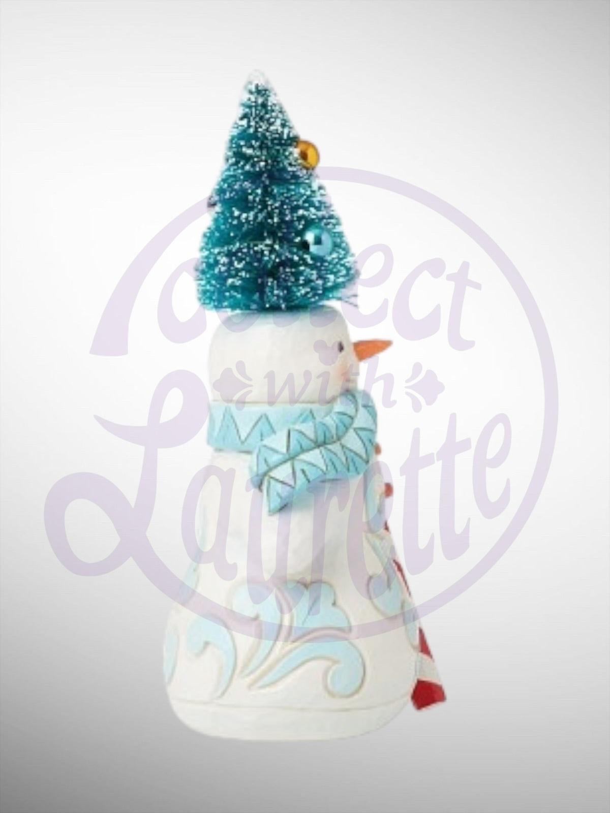 Jim Shore Heartwood Creek - Candy Cane Crush Snowman Figurine